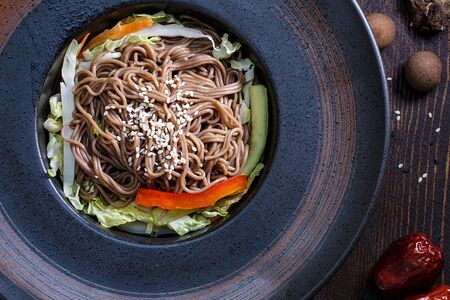 Вок Соба с овощами