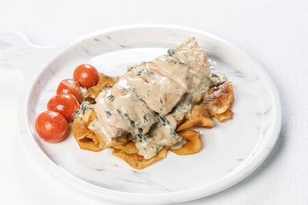 Куриное филе со шпинатом