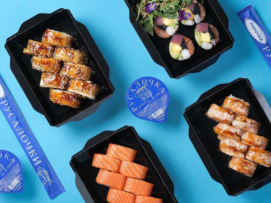 Русалочка любит суши