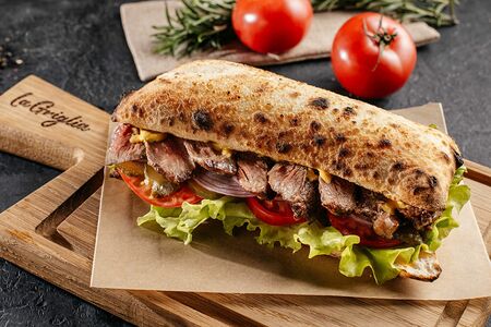 Стейк-бургер