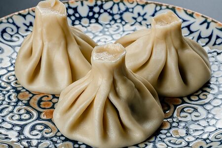 Хинкали с грибами