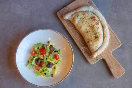 Салат и горячее