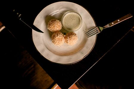 Сыр жареный