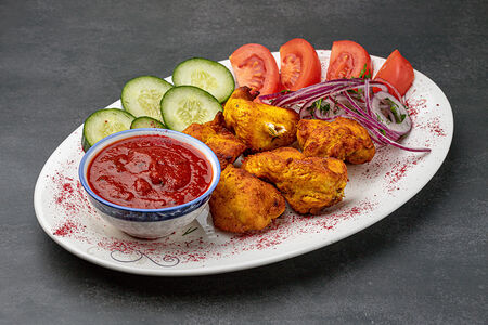 Шашлык из куриного филе