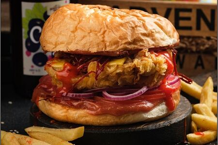 Крафт бургер чикен хот