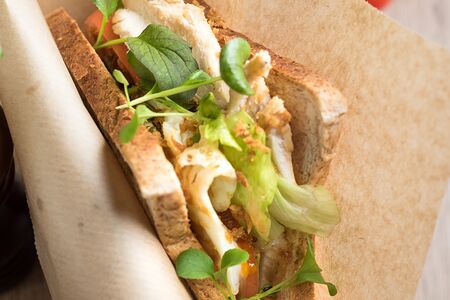 Клаб сэндвич с курицей