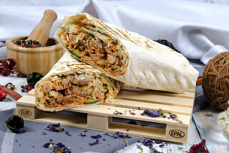 Шаурма чесночная