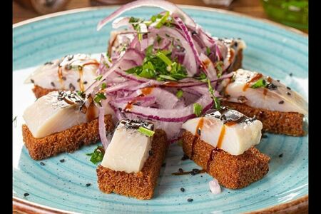 Сельдь с картофелем