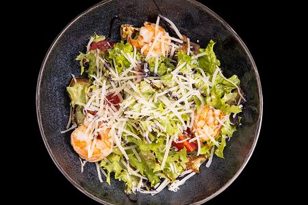 Салат с тигровой креветкой