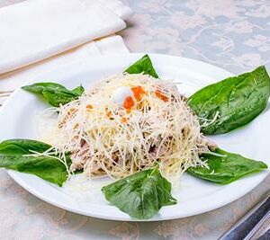 Салат Перепелиное гнездо