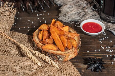 Картофельные дольки