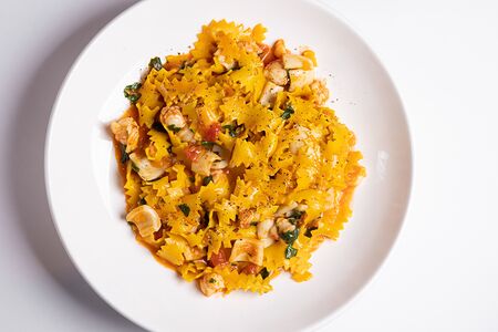 Пилатини с морепродуктами