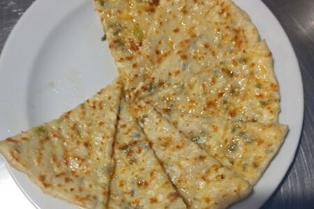 Чепалг с творогом и с зелёным луком