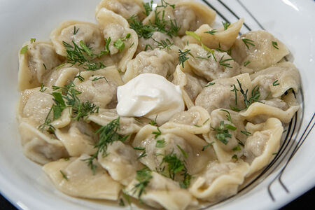 Пельмени без бульона