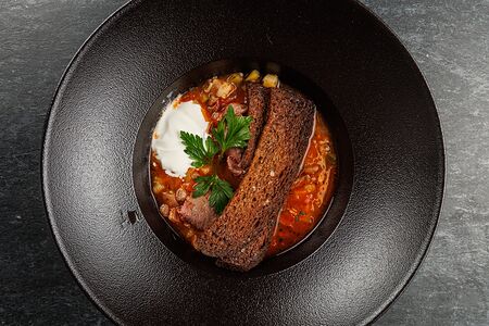 Суп-гуляш с говядиной