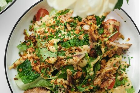 Салат с цыплёнком