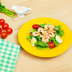 Цезарь с креветками