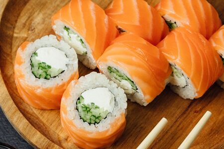 Филадельфия с лососем