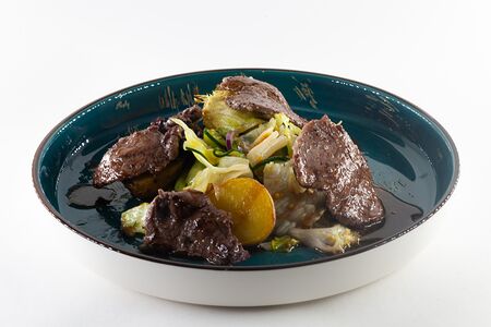 Салат с говяжьей вырезкой