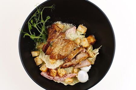 Цезарь с курицей