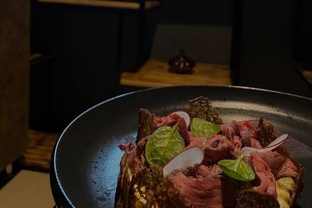 Оливье с ростбифом