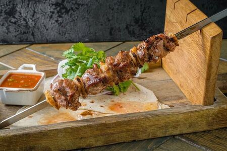 Шашлык из мякоти барашка