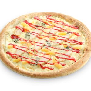 Пицца с брусникой и курицей фирменная 30 см
