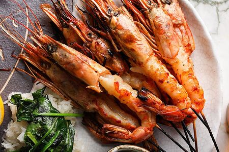 Лангустины гриль