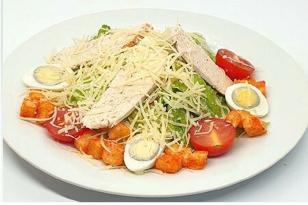 Цезарь с курицей