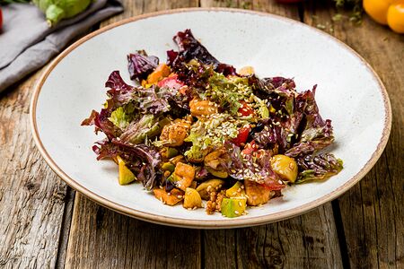 Салат из семги