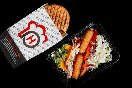 Донер Мега чиз в булке