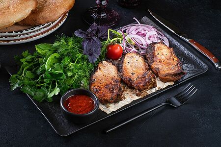 Шашлык из cвинoй корейки