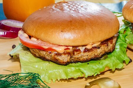 Бургер куриный