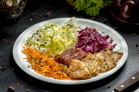 Турецкий куриный салат