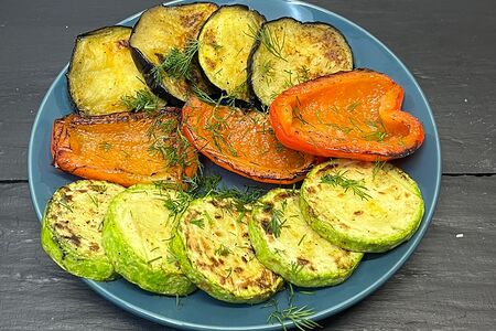 Овощи на углях