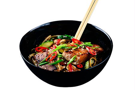 Wok с курицей