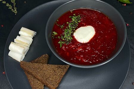 Борщ с говядиной