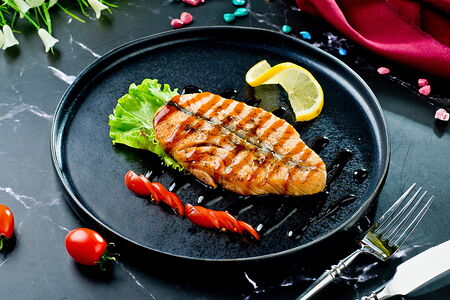 Стейк из семги