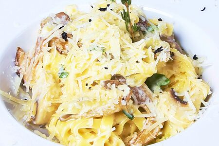 Феттуччине с грибами