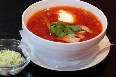 Борщ с говядиной