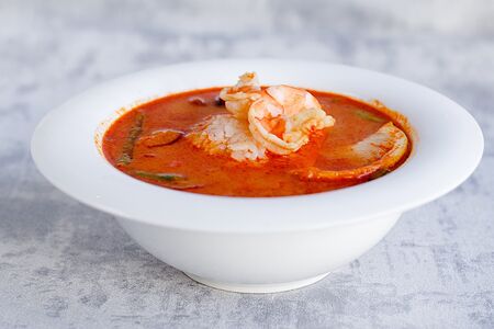 Суп Том Ям с морепродуктами