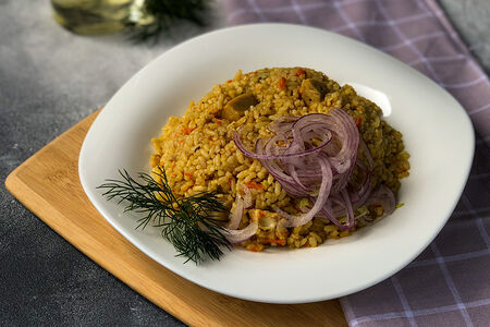 Плов с курицей