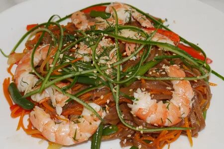 Соба с креветкой