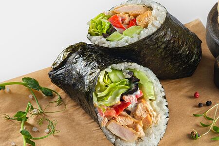 Шаурма в рисе Греческая