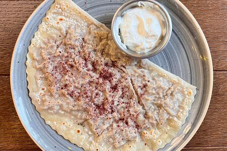 Кутаб с зеленью