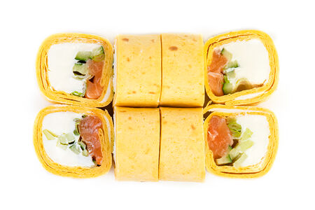 Тортилья с лососем