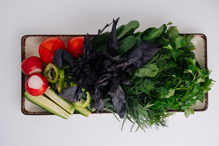 Овощная тарелка