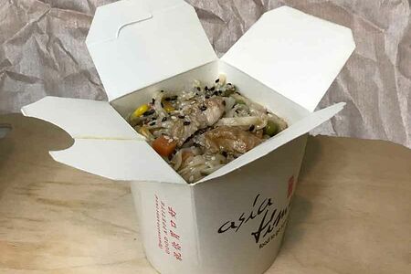 Лапша со свининой