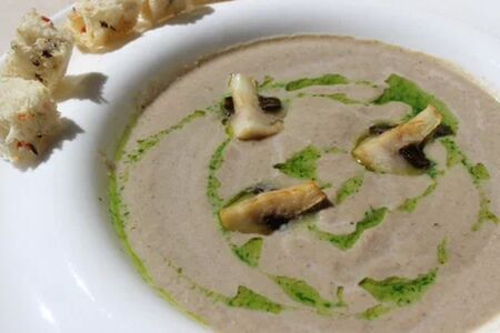 Крем-суп из шампиньонов