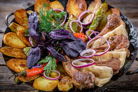 Садж из баранины